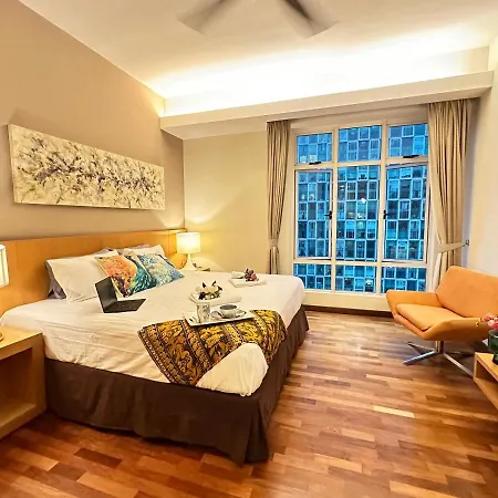 Appartamento Kuala Lumpur, Super King Bed, Walk Klcc, Pubs & Michelin Restaurants, In Cormar Building